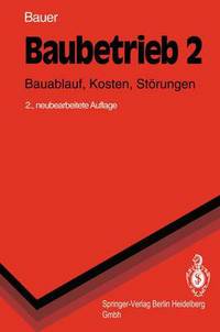 Book Cover for Baubetrieb 2 by Hermann Bauer