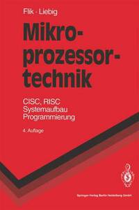 Book Cover for Mikroprozessortechnik by Thomas Flik, Hans Liebig