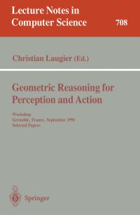 Book Cover for Geometric Reasoning for Perception and Action by Christian Laugier