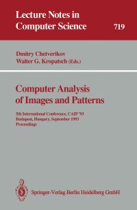 Book Cover for Computer Analysis of Images and Patterns by Dmitry Chetverikov, Walter Kropatsch