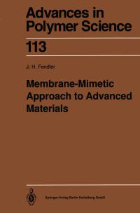 Book Cover for Membrane-Mimetic Approach to Advanced Materials by Janos H Fendler