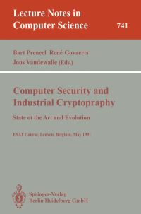 Book Cover for Computer Security and Industrial Cryptography by Bart Preneel, Rene Govaerts, Joos Vandewalle