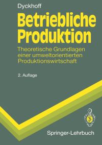 Book Cover for Betriebliche Produktion by Harald Dyckhoff