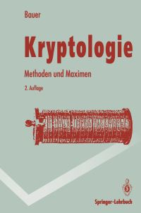 Book Cover for Kryptologie by Friedrich L Bauer