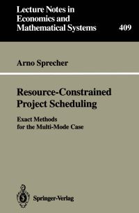 Book Cover for Resource-Constrained Project Scheduling by Arno Sprecher