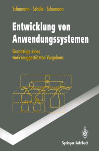 Book Cover for Entwicklung Von Anwendungssystemen by Matthias Schumann, Hubert Schüle, Ulrike Schumann