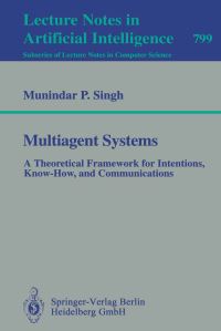 Book Cover for Multiagent Systems Lecture Notes in Artificial Intelligence by Munidar P Singh