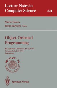 Book Cover for ECOOP '94 - Object-Oriented Programming by Mario Tokoro, Remo Pareschi