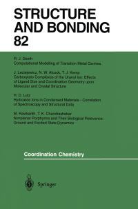 Book Cover for Coordination Chemistry by NW Alcock, TK Chandrashekar, RJ Deeth, TJ Kemp, J Leciejewicz, HD Lutz, M Ravikanth