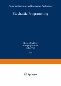 Book Cover for Stochastic Programming by Kurt Marti, Peter Kall