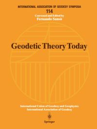 Book Cover for Geodetic Theory Today by Fernando Sansò