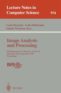 Book Cover for Image Analysis and Processing by Carlo Braccini, Leila DeFloriani, Gianni Vernazza