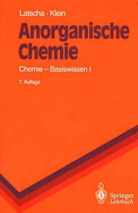 Book Cover for Anorganische Chemie by Hans P Latscha, Helmut Klein