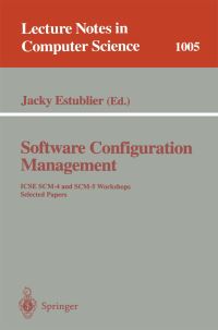 Book Cover for Software Configuration Management by Jacky Estublier