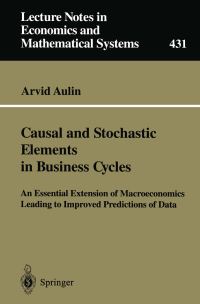 Book Cover for Causal and Stochastic Elements in Business Cycles by Arvid Aulin