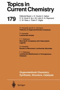 Book Cover for Organolanthoid Chemistry by Wolfgang A Herrmann, R Anwander, G Edelmann, WA Herrmann