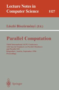 Book Cover for Parallel Computation by Laszlo Böszörmenyi
