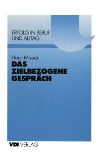 Book Cover for Das Zielbezogene Gespräch by Horst Maeck