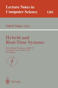 Book Cover for Hybrid and Real-Time Systems by Oded Maler