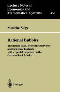 Book Cover for Rational Bubbles by Matthias Salge