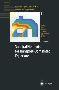 Book Cover for Spectral Elements for Transport-Dominated Equations by Daniele Funaro