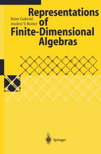 Book Cover for Representations of Finite-Dimensional Algebras by Peter Gabriel, Andrei V Roiter