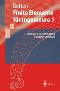Book Cover for Finite Elemente Für Ingenieure by Josef Betten