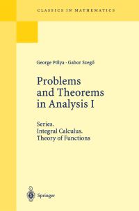 Book Cover for Problems and Theorems in Analysis I by George Polya, Gabor Szegö
