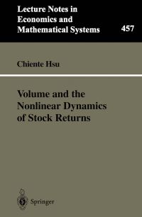 Book Cover for Volume and the Nonlinear Dynamics of Stock Returns by Chiente Hsu