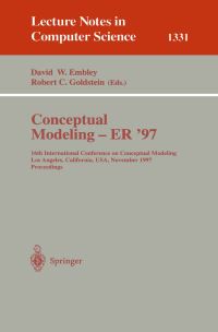Book Cover for Conceptual Modeling - ER'97 by International Conference on Conceptual Modeling, David W Embley, Robert C Goldstein