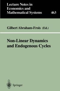 Book Cover for Non-Linear Dynamics and Endogenous Cycles by Gilbert AbrahamFrois
