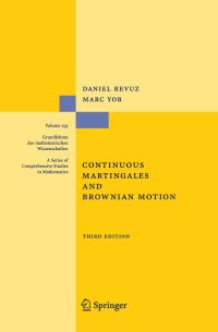 Book Cover for Continuous Martingales and Brownian Motion by D Revuz, Marc Yor
