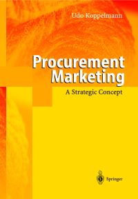 Book Cover for Procurement Marketing by Udo Koppelmann
