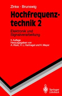 Book Cover for Hochfrequenztechnik by O Zinke, H Brunswig