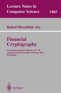 Book Cover for Financial Cryptography by FC Conference, Rafael Hirschfeld