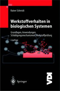 Book Cover for Werkstoffverhalten in Biologischen Systemen by Rainer Schmidt