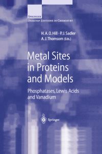 Book Cover for Metal Sites in Proteins and Models by HAO Hill, PJ Sadler, AJ Thomson