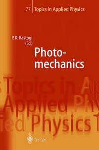 Book Cover for Photomechanics by Pramod K Rastogi