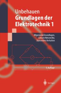 Book Cover for Grundlagen Der Elektrotechnik 1 by Rolf Unbehauen