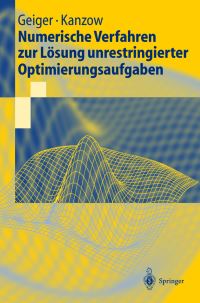 Book Cover for Numerische Verfahren Zur Lösung Unrestringierter Optimierungsaufgaben by Carl Geiger, Christian Kanzow