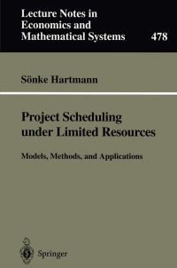 Book Cover for Project Scheduling Under Limited Resources by Sönke Hartmann