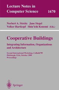 Book Cover for Cooperative Buildings by CoBuild 99 Conference, N A Streitz