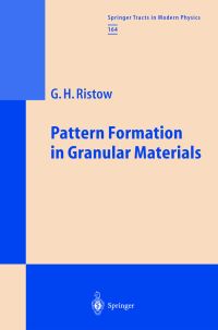 Book Cover for Pattern Formation in Granular Materials by Gerald H Ristow