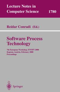 Book Cover for Software Process Technology by EWSPT 2000 Conference, Reidar Conradi