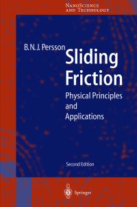Book Cover for Sliding Friction by B N J Persson