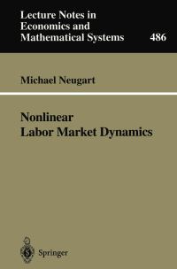 Book Cover for Nonlinear Labor Market Dynamics by Michael Neugart