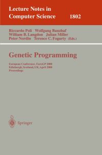 Book Cover for Genetic Programming by EuroGP 2000 Conference, Riccardo Poli
