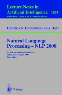Book Cover for Natural Language Processing - NLP 2000 by International Conference on Natural Language Processing, Dimitris Christodoulakis