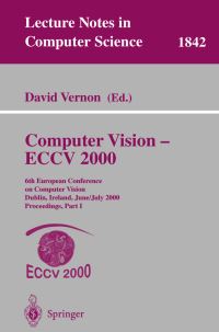 Book Cover for Computer Vision, ECCV 2000 by European Conference on Computer Vision, David Vernon