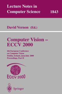 Book Cover for Computer Vision, ECCV 2000 by European Conference on Computer Vision, David Vernon
